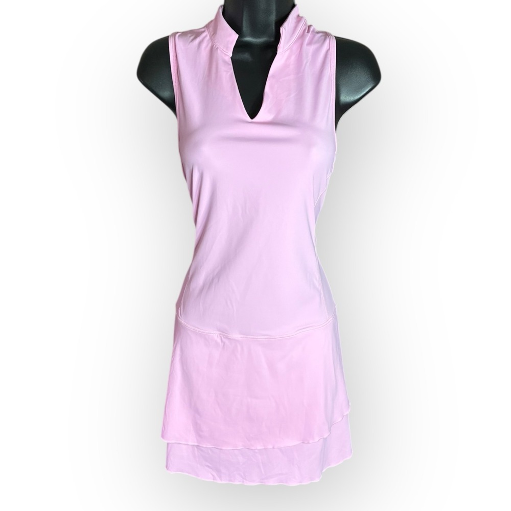 HALARA Light Pink Sleeveless golf/tennis dress